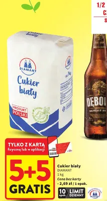 Cukier biały promocja w Intermarche