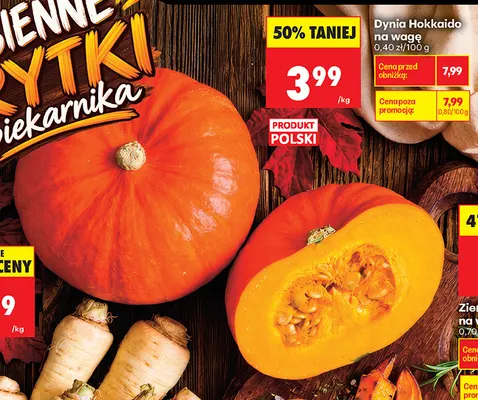 Dynia Hokkaido promocja w Biedronka