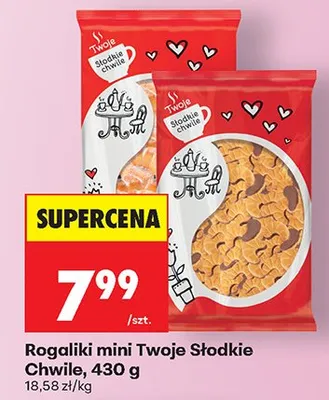 Rogaliki mini chwile promocja w Biedronka
