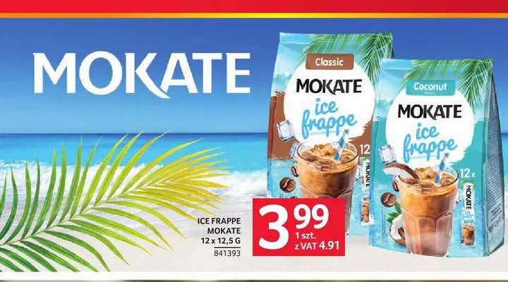 Kawa mrożona Mokate Ice Frappe Coconut promocja w Selgros