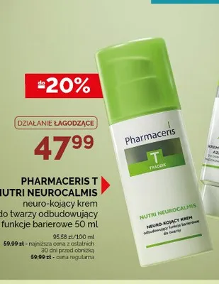 Krem do twarzy neuro-kojący Pharmaceris T Nutri Neurocalmis promocja w Ziko Dermo