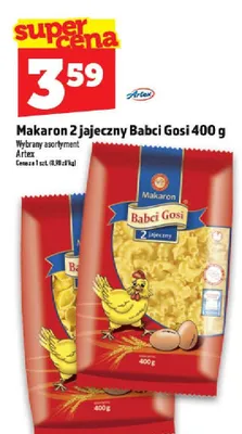 Makaron 2 jajeczny Babci Gosi Artex promocja w TOPAZ