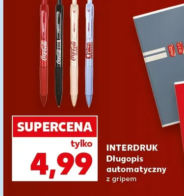 Długopis automatyczny Interdruk Coca-Cola promocja w BACK TO SCHOOL