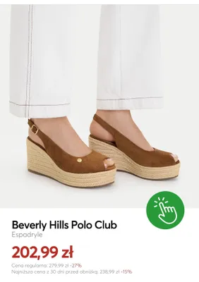 Espadryle Beverly Hills Polo Club promocja w eobuwie.pl