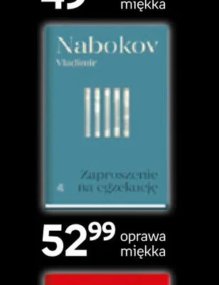 Książka Zaproszenie na egzekucję Vladimir Nabokov promocja w Empik