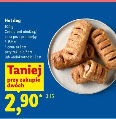 Hot dog promocja w Lidl