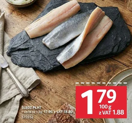 Śledź płat promocja w Selgros