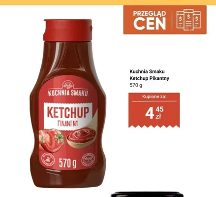 Ketchup pikantny promocja w Dino