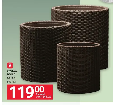 Zestaw donic Keter promocja w Selgros