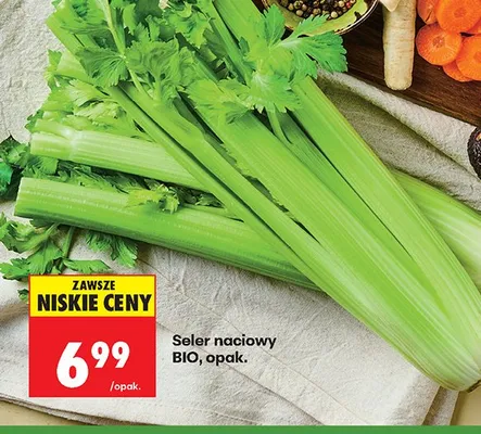 Seler naciowy BIO opak. promocja w Biedronka
