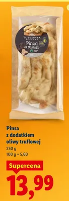 Pinsa z dodatkiem oliwy truflowej promocja w Lidl