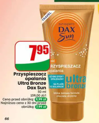 Przyspieszacz opalania Ultra Bronze Dax Sun promocja w Dino