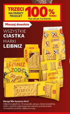 Herbatniki Leibniz Fun Bites Milk promocja w Kaufland