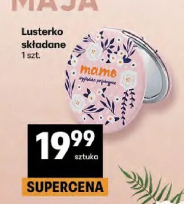 Lusterko składane promocja w Delikatesy Centrum