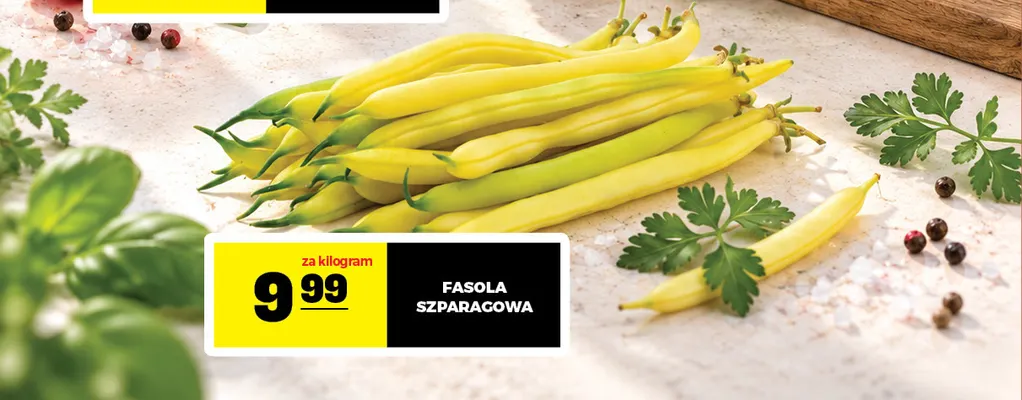 Fasola szparagowa promocja w Gram Market