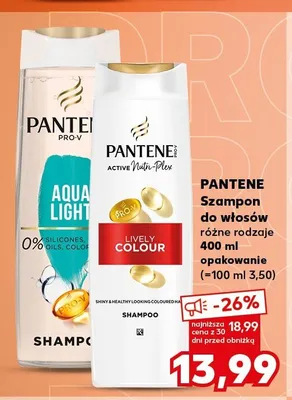 Szampon do włosów Pantene Aqua Light promocja w Kaufland