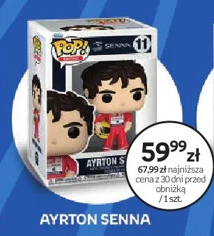 Figurka Funko Pop! Ayrton Senna promocja w Empik