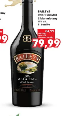 Likier mleczny Baileys Original Irish Cream promocja w Kaufland