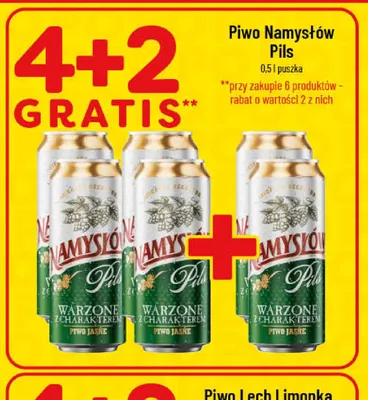 Piwo Namysłów Pils promocja w POLOmarket