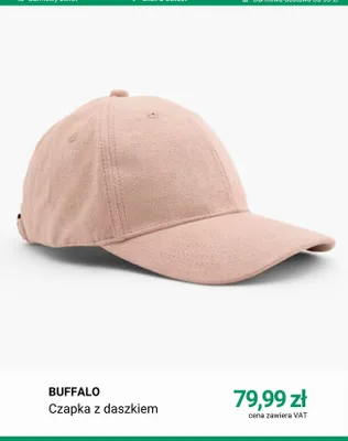 Czapka z daszkiem Buffalo promocja w Deichmann
