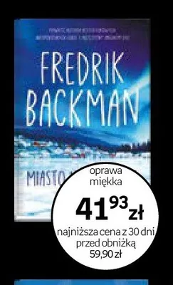 Książka Miasto Niedźwiedzia promocja w Empik