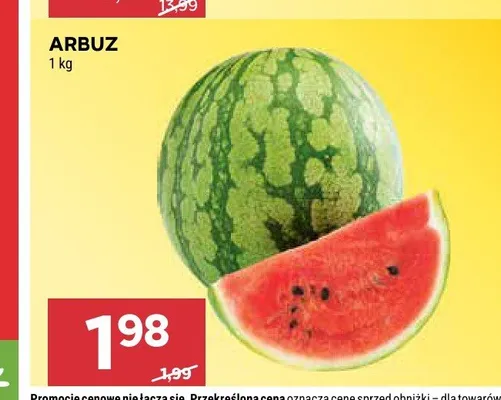 Arbuz promocja w Stokrotka