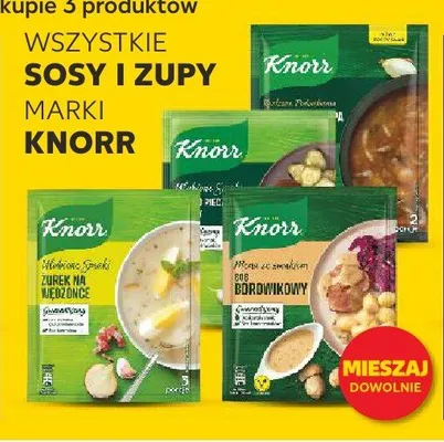 Wszystkie sosy i zupy  promocja w Kaufland