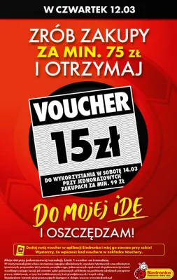 Od czwartku, Z ladą tradycyjną, strona 1 promocja w Biedronka