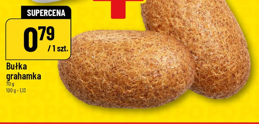 Bułka grahamka promocja w POLOmarket