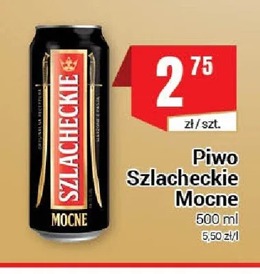 Piwo Szlacheckie Mocne promocja w Premium Nasz Sklep