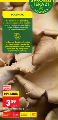 Boczniak promocja w Biedronka