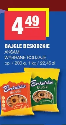 Bajgle Beskidzkie Aksam promocja w SPAR