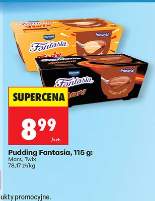 Pudding Fantasia Mars promocja w Biedronka