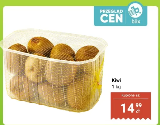 Kiwi 1 kg promocja w Dino