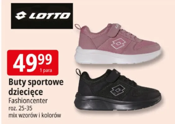 Buty sportowe dziecięce Lotto Fashioncenter roz. 25-35 promocja w Leclerc