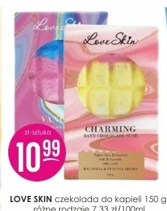 Czekolada do kąpieli 150 g różne rodzaje Love Skin promocja w Drogerie Jasmin
