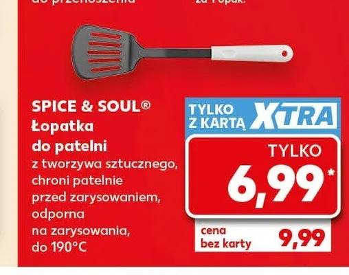 Łopatka do patelni z tworzywa sztucznego SPICE & SOUL promocja w Kaufland