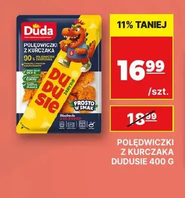 Polędwiczki z kurczaka Dudusie Duda promocja w API Market