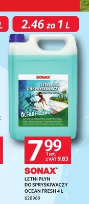 Płyn do spryskiwaczy letni Sonax Ocean Fresh promocja w Selgros
