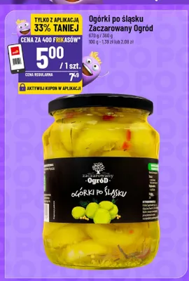 Ogórki po śląsku Zaczarowany Ogród promocja w POLOmarket