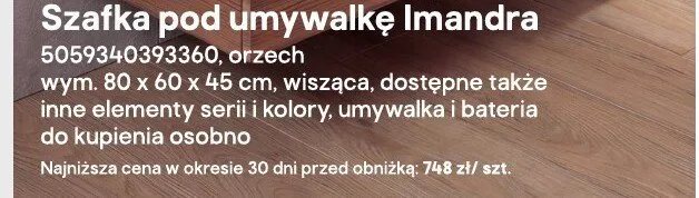 Gres Sigurd wood honey promocja w Castorama
