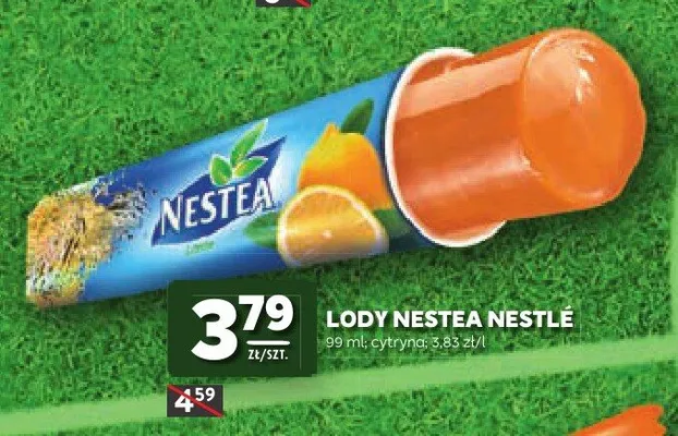 Lody Nestea Nestlé cytryna promocja w Stokrotka