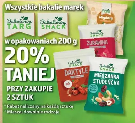 Bakalie 200 g promocja w Dino