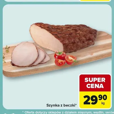 Szynka z beczki promocja w Carrefour Express