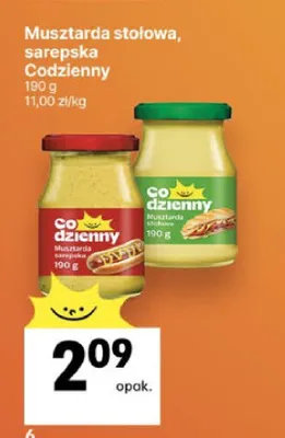 Musztarda sarepska Codzienny promocja w Delikatesy Centrum