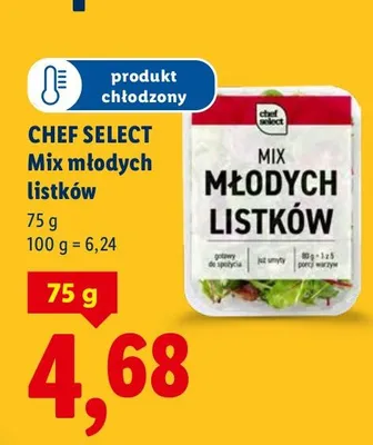 Mix młodych listków promocja w Lidl
