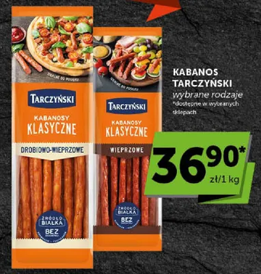 Kabanosy wybrane rodzaje promocja w Euro Sklep