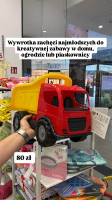 Wywrotka Sand Toy promocja w Pepco