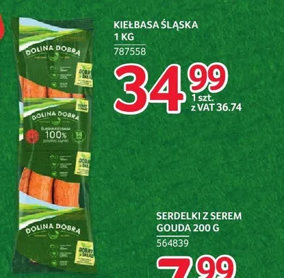 Kiełbasa śląska Morliny promocja w Selgros
