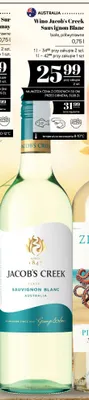 Wino białe Jacob's Creek Sauvignon Blanc półwytrawne promocja w POLOmarket